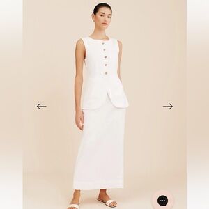 Posse Emma Vest- Ivory